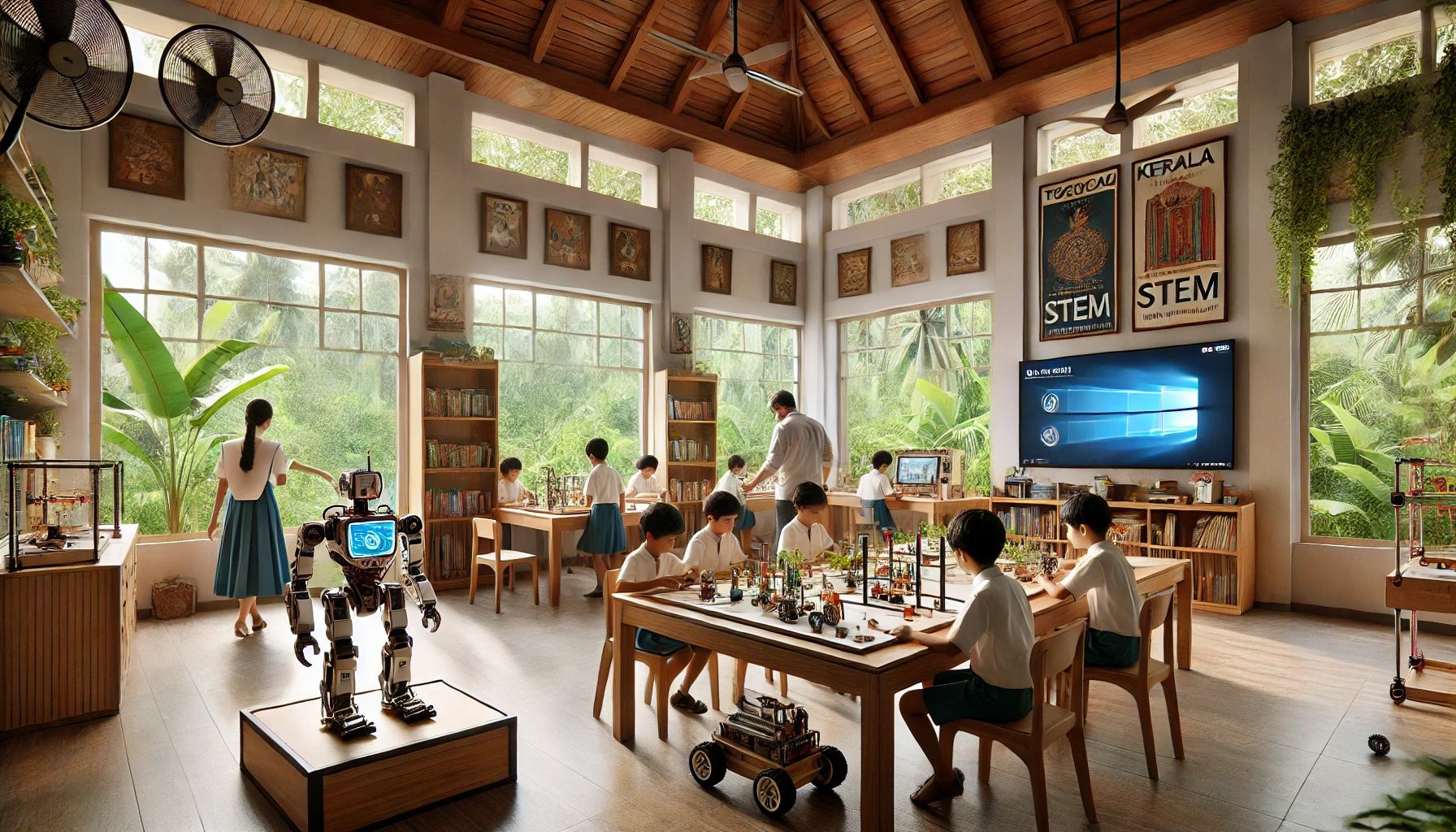 Robotics Labs for Schools in Chungathara